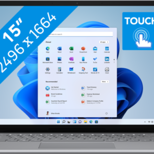 Aanbieding Microsoft Surface Laptop 5 15" i7/16GB/512GB PLATINUM