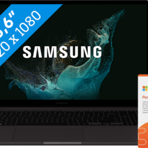 Aanbieding Samsung Galaxy Book2 15 NP750XED-KB2NL + 1 jaar Office 365 Personal