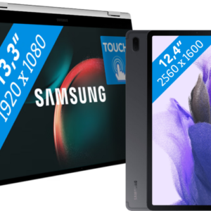 Aanbieding Samsung Galaxy Book3 360 NP730QFG-KB1NL + Galaxy Tab S7 FE