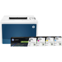 Koop HP Color LaserJet Pro MFP 4202dw + 1 set extra XL toners