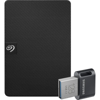 Koop Seagate Expansion Portable 1TB + Samsung Fit Plus USB 128GB