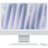 Koop Apple iMac 24" (2024) M4 (10/10) 24GB/512GB Zilver QWERTY