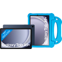 Koop Samsung Galaxy Tab A9 Plus 11 inch 8GB/256GB Wifi Blauw + BlueBuilt Kids Cover Blauw