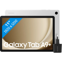Koop Samsung Galaxy Tab A9 Plus 11 inch 128GB Wifi Zilver + BlueBuilt Oplader